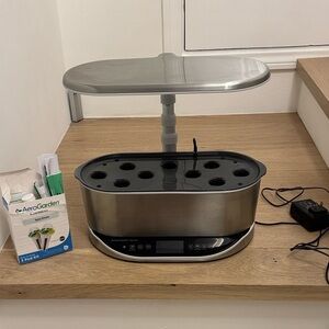 AeroGarden bounty elite Stainless Steel Indoor Garden